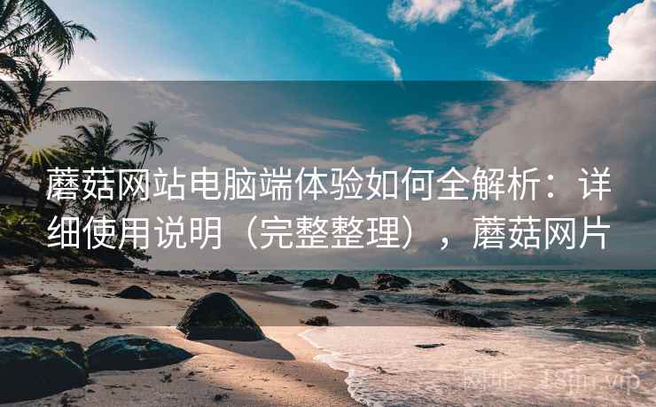 蘑菇网站电脑端体验如何全解析：详细使用说明（完整整理），蘑菇网片